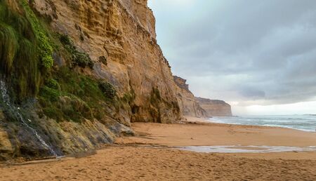 marine panorama of an Australian beachの写真素材