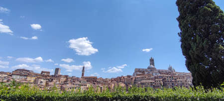 Extra wide view of Sienaの写真素材