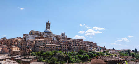 Extra wide view of Sienaの写真素材