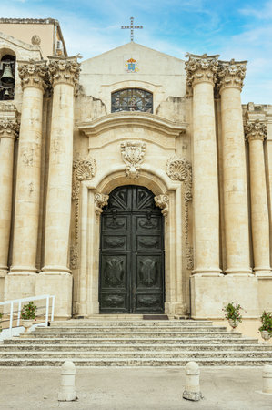 Modica, Italy: 09-21-2022: Beautiful Basilica Sanctuary in Modicaのeditorial素材