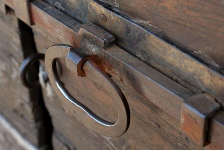 Old lockの写真素材