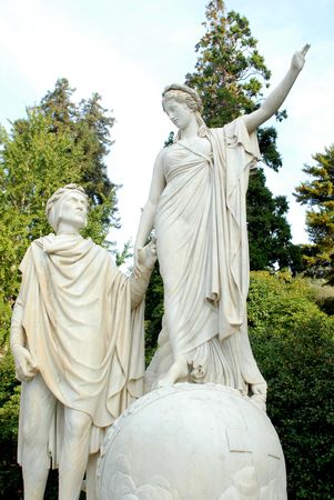 Villa Melzi Como Italyの写真素材