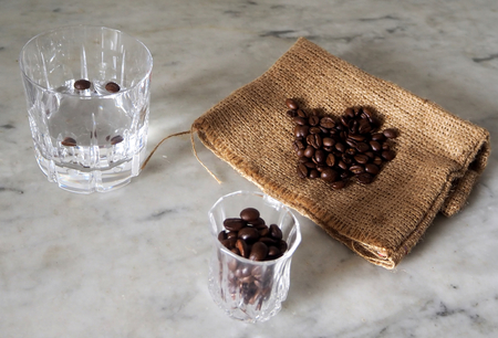 Italian liquer sambucaの写真素材