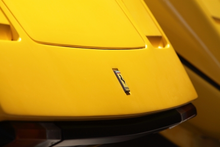 particularly yellow ferrari 90 years
