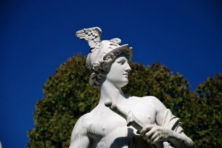 Hermes statue, Hermesvilla, Viennaの写真素材