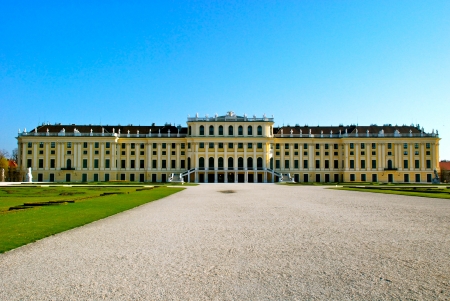 Schönbrunn Castle, Vienna, Austriaのeditorial素材