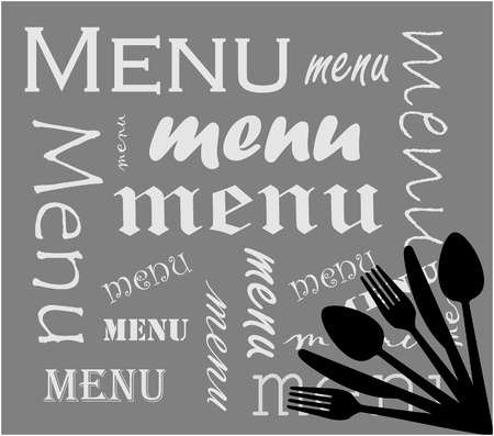 Menuのイラスト素材