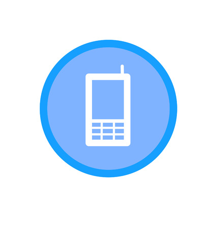 mobile phone icons のイラスト素材