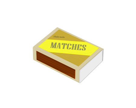 Colorful matchboxのイラスト素材