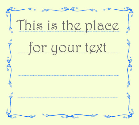 Vintage label with place for textのイラスト素材