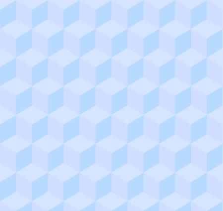 3d cube patternのイラスト素材