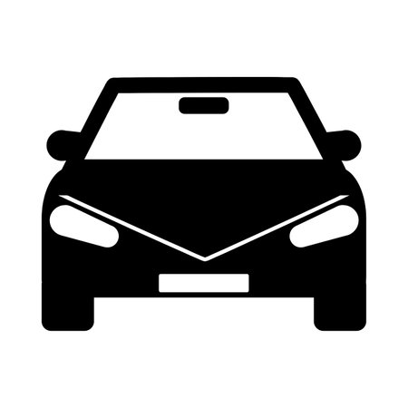 car silhouette isolated icon design, vector illustration eps10 graphic.のイラスト素材