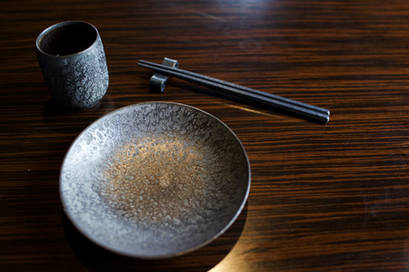 Japanese tablewareの写真素材