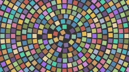 Colorful mosaicのイラスト素材