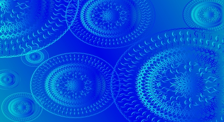 Abstract circlesのイラスト素材