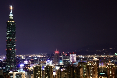 Taipei 101の写真素材