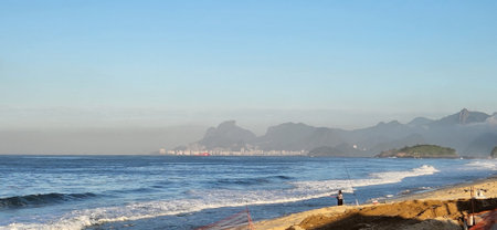 rio de janeiro seen from niteroi, piratininga