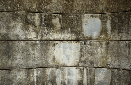 Grunge cement stripes textured background with text space