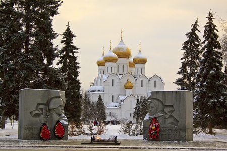 The New Assumption Cathedral in Yaroslavl, Russiaのeditorial素材
