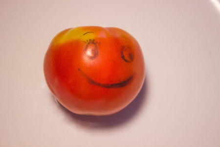 orange tomatoの写真素材