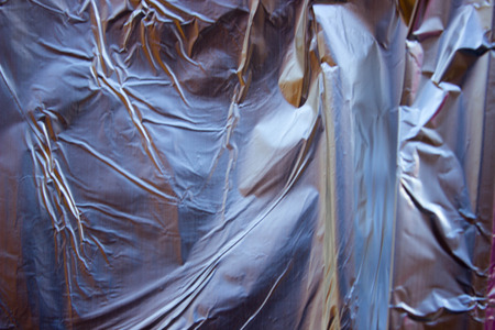 background of foil abstractionの写真素材