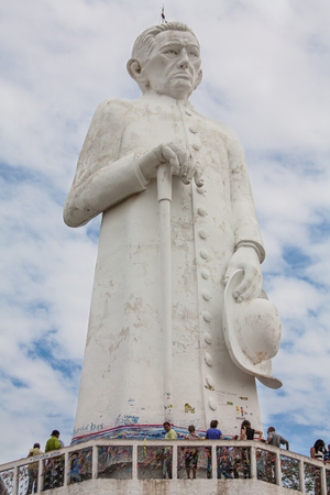 Monument to Father Cicero at Juazeiro do Norte, CearÃ¡, Brazilのeditorial素材