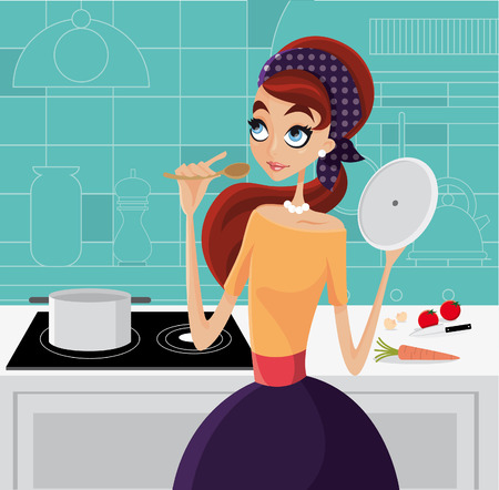 love cookingのイラスト素材