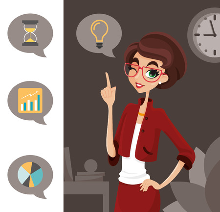 Business womanのイラスト素材
