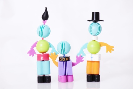 Figures familyの写真素材