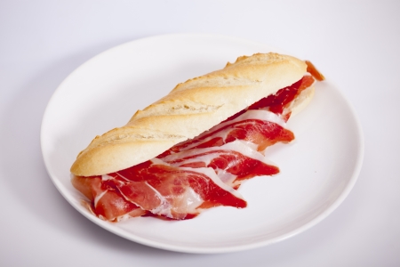 ham sandwichの写真素材