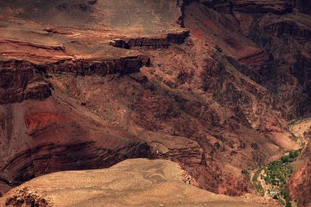 Grand Canyon - South Rimの写真素材