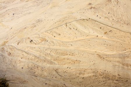 The foto of a sandの写真素材