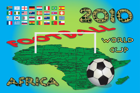 Illustration of World Cup competitionのイラスト素材