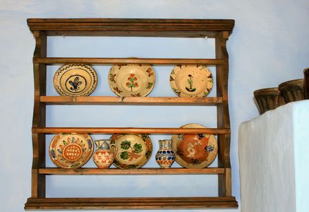 Cluj-Napoca 07.10.2010 Different clay objects from Transylvanian houseのeditorial素材