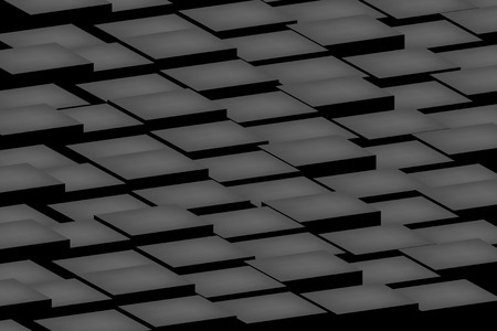 Graphic illustration of abstract 3d background