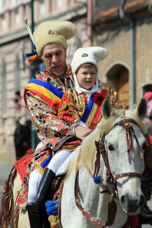 Brasov, Romania - 22.04.2012 - Brasov Junes Parade, April 2012のeditorial素材