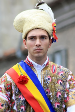 Brasov, Romania - 22.04.2012 - First Sunday after Easter at Junes Parade in Brasov cityのeditorial素材