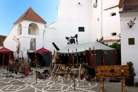 Brasov, Romania - August 04, 2012 - Scene from stonghold festival, Brasov - Romaniaのeditorial素材