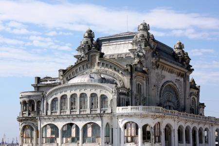 The building of Constanta Casino from Romaniaのeditorial素材