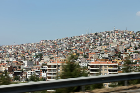 Izmir, Turkey - 22 06 2014 - Day scene from Izmir cityのeditorial素材