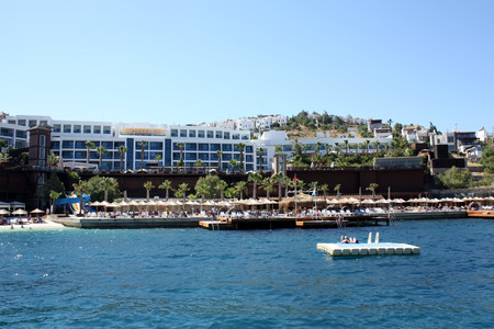 Yalikavak, Turkey - 23 06 2014 - Summer destination from Turkeyのeditorial素材