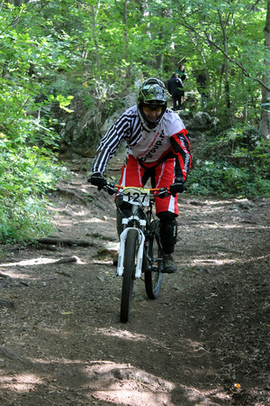 Brasov, Romania - 28 09 2014 - Rider at Avalanche On The Rocks 2014のeditorial素材