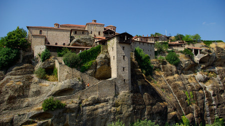 Meteora monasteries, Greeceの写真素材