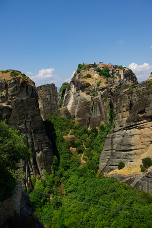 Meteora monasteries, Greeceの写真素材