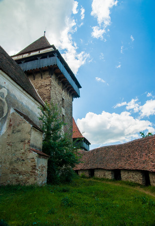 Viscri village and fortified church of Viscriのeditorial素材