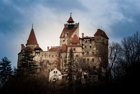 Bran Castle, Transylvania, Romaniaのeditorial素材