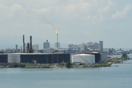 Storage tanks and containers of oil which holding petroleum liquids and compressed gases in Kingston...