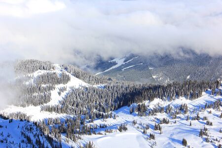 whistler seen from the top of the mountains