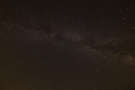 stunning milkyway on a cloudless summer night