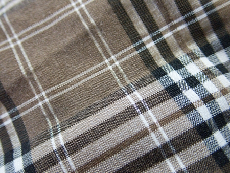 close detail of a colorful textile fabric for fashion clothesの写真素材